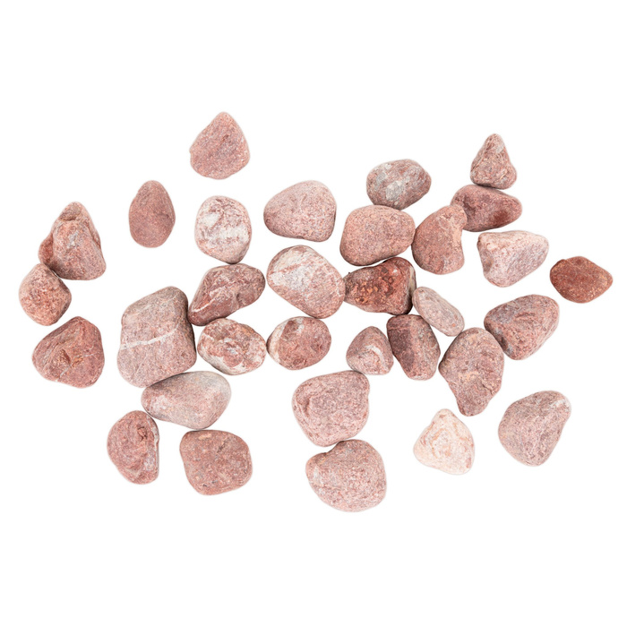 Terra Natura Kamienie kruszone tumbled red 10-20mm do akwarium terrarium 5kg/opak