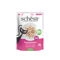Schesir Complimentary saszetka dla kota kurczak z szynką w galaretce 70 g