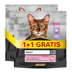 Purina Pro Plan Adult DELICATE DIGESTION dla kota Indyk 400+400g