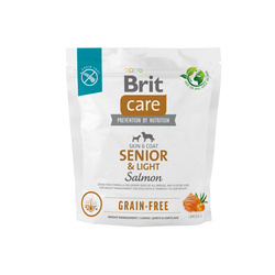 Brit Care Dog Grain-free Senior&Light z łososiem 1kg