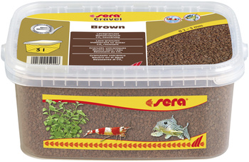 Sera Żwirek do akwarium Gravel Brown śr. 2 - 3 mm 3l brązowy