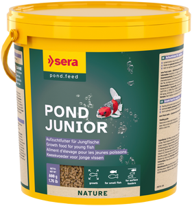 Sera Pond Junior 3,8l/800g granulat - pokarm dla młodych ryb stawowych