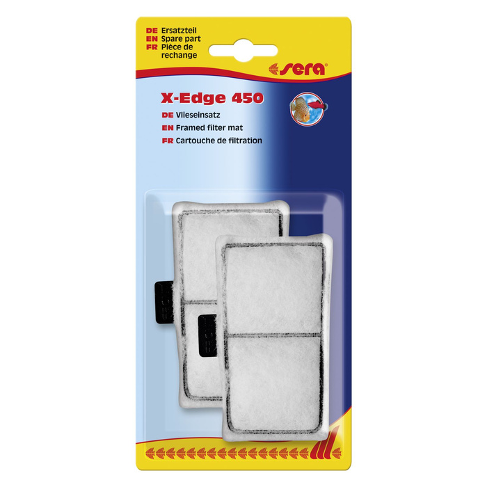 Sera wkładki filtracyjne fizelinowe do filtra X-edge 450 białe 2szt.