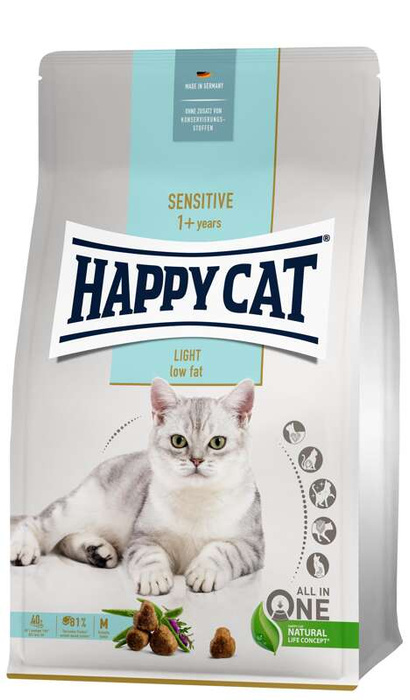 HappyCat Sensitive Adult Light 1,3kg