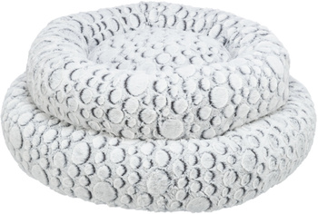 Trixie Legowisko Mila dla psa/kota biało/szare owalne śr. 60cm