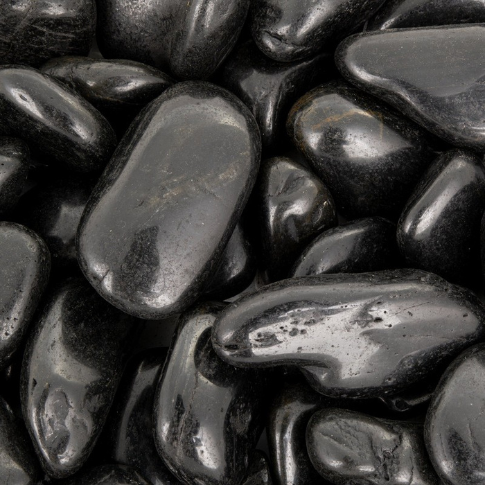 Terra Natura Kamienie polerowane Black Pebble III 30-50mm 10kg/opak