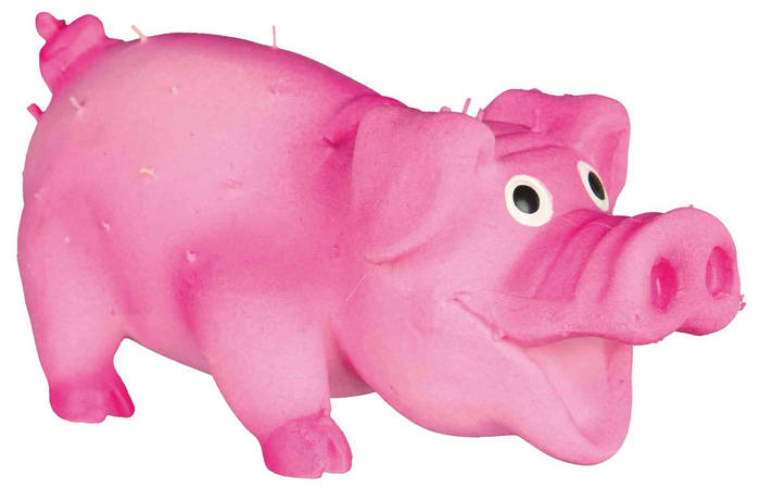 Trixie Zabawka prosiak lateksowy z kolcami 10cm