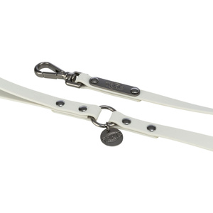 Trixie Smycz CityStyle L-XL: 1m/20mm jasnoszara PVC