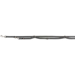 Trixie Smycz regulowana Premium XS-S: 2m/15mm grafit