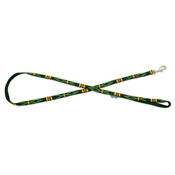 Barry King Smycz zielona wzór etniczny taśma polipropylenowa 10mm/120cm