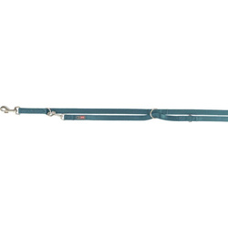 Trixie Smycz regulowana Premium taśma petrol XS: 2,00m/10mm