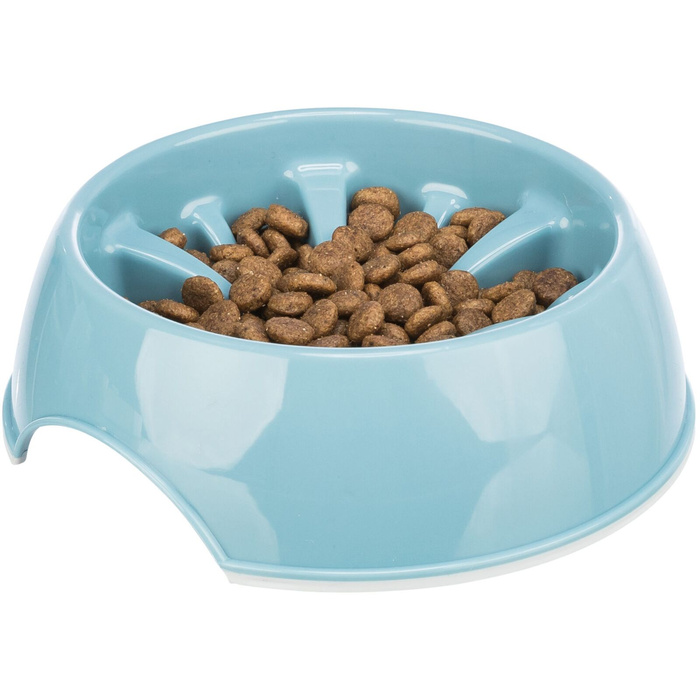 Trixie Slow Feeding różne kolory plastik/TPR 0,8l/20cm spowalniająca jedzenie