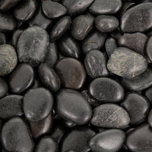 Terra Natura Kamienie polerowane Black Pebble II 30-50 do akwarium terrarium 10 kg/opak