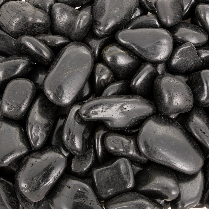 Terra Natura Kamienie polerowane Black Pebble III 10-20mm 10 kg/opak