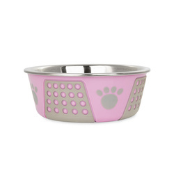 Barry King Miska nadruk łapy stal nierdzewna antypoślizgowa 17cm 900m