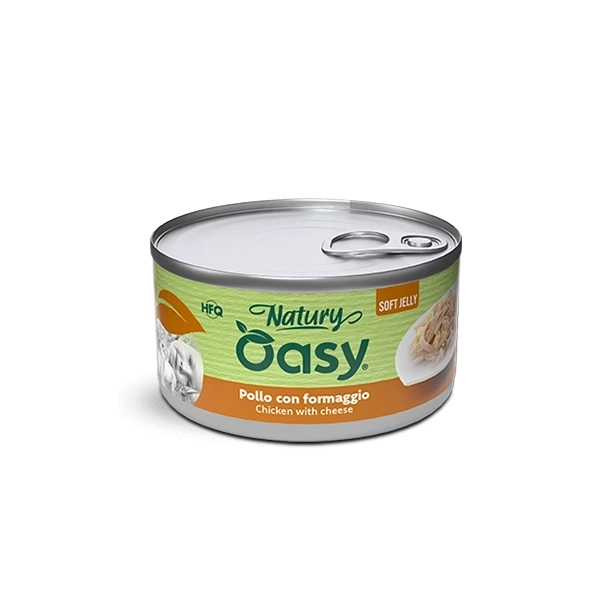 Oasy Natury Soft Jelly - Kurczak z serem 85g