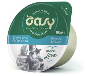 Oasy More Love tuńczyk z przegrzebkiem 70g karma dla kota