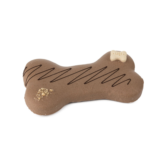 Lolo Pets Tort dla psa orzechowo-czekoladowy 250g