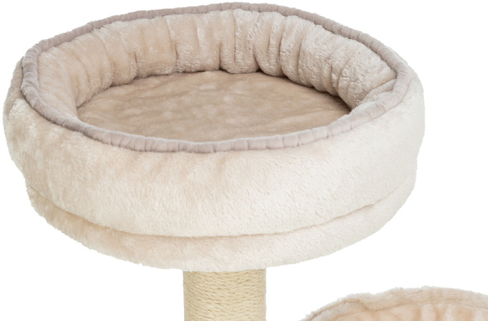 Trixie Alessia drapak z domkiem i legowiskiem jasnoszary/piaskowy 114cm