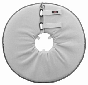 Trixie Kołnierz ochronny M:38-42cm/21,5cm szary