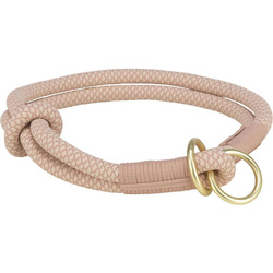 Trixie Obroża Soft Rope różowa/jasnoróżowa nylon XS-S: 30cm/10mm