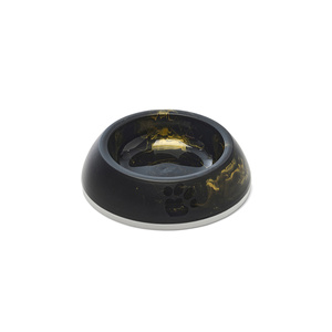 Savic Delice Cat Marble miska dla psa czarna/złota 0,2l