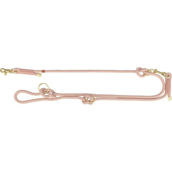 Trixie Smycz reguowana Soft Rope linka XS-S: 2,00m/6mm różowa/jasnoróżowa