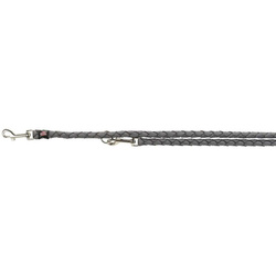 Trixie Smycz regulowana Cavo S-M: 2m/12mm grafit