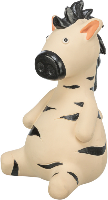 Trixie Zebra zabawka dla psa lateks 15cm z dźwiękiem