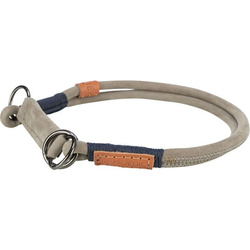 Trixie Obroża zaciskowa Be Nordic L-XL: 55cm/10mm szara