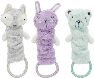 Trixie Junior zabawka wisząca dla szczeniąt plusz/bawełna 33cm szeleszcząca