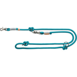 Trixie Smycz regulowana Be Nordic L-XL: 2m/13mm petrol/jasny petrol/jasnoszary