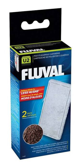 Fluval Clearmax Wkład Przeciw Glonom do Filtra U2 (2 szt.)