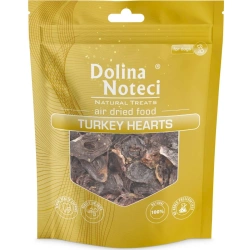 Dolina Noteci Natural Treats Serca z indyka przysmak dla psa 150g