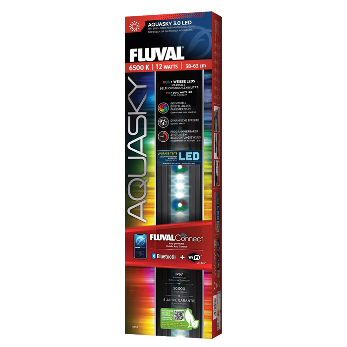 Fluval AquaSky LED 3,0 Oświetlenie do akwarium 12W 38-62,8cm bluetooth