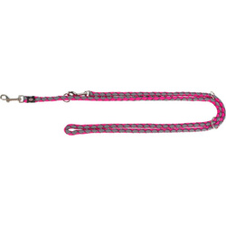 Trixie Smycz regulowana Cavo S-M: 2m/12mm fuksja-grafit