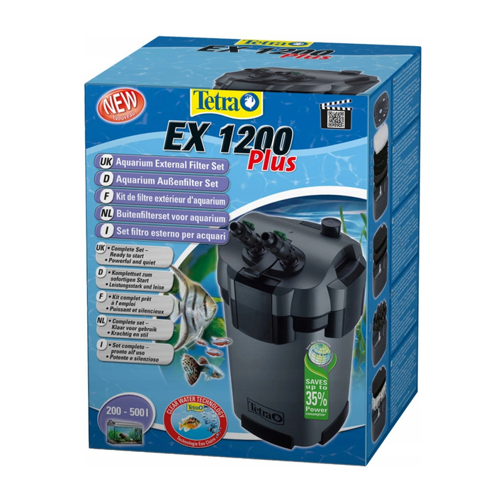 TETRA EX 1200 PLUS Do akwarium 200-500 L Filtr zewnętrzny