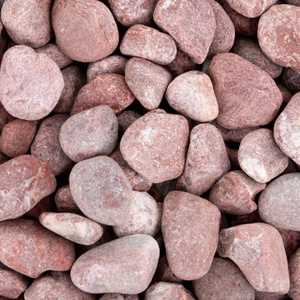 Terra Natura Kamienie kruszone tumbled red 30-50mm do akwarium terrarium 10kg/opak