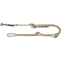 Trixie Smycz regulowana Be Nordic L-XL: 2m/13mm piaskowa/czarna linka