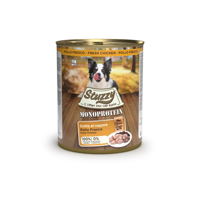 Stuzzy Monoprotein karma dla psa świeży kurczak pasztet 800 g