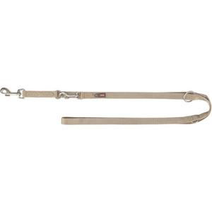 Trixie Smycz regulowana Premium taśma piaskowa M-L: 2,00m/20mm