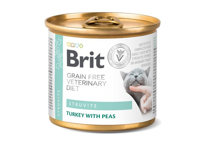 Brit Grain Free Veterinary Diet Cat Struvite 200g