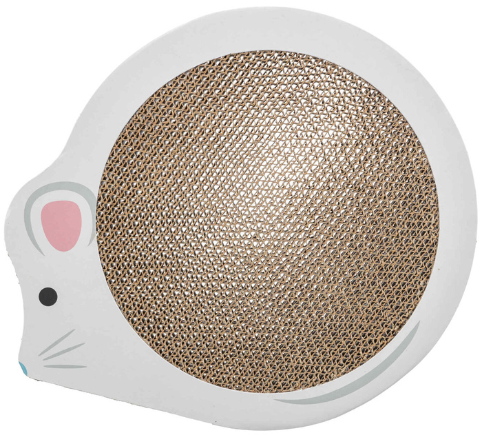 Trixie Junior drapak kartonowy biały 35x2,5x29,5cm z kocimiętką