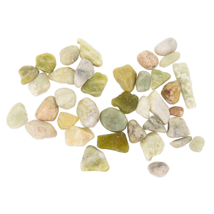 Terra Natura Kamienie polerowane Jade 10-20mm do akwarium terrarium 5kg/opak