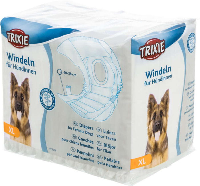 Trixie Pieluchy dla suczki 12szt/opak. XL 40-58cm