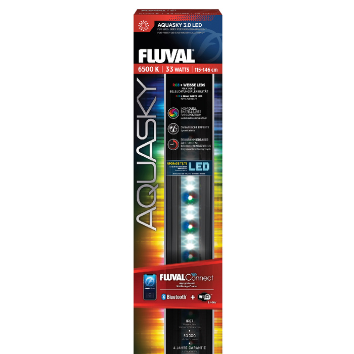 Fluval AquaSky LED 3,0 Oświetlenie do akwarium 33W 115-146,4cm bluetooth