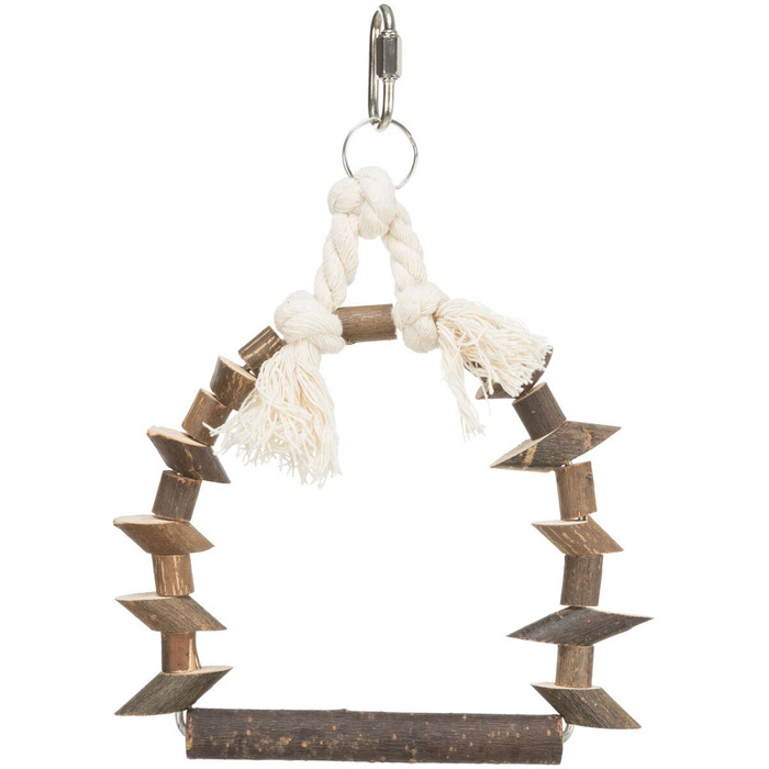 Trixie huśtawka drewniana dla ptaków 15x20cm