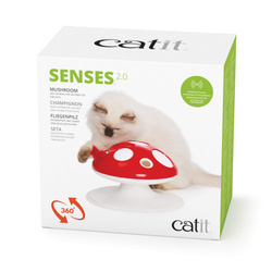 Catit Senses Mushroom zabawka dla kota 15x24cm na baterie