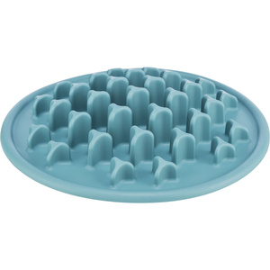 Trixie Slow Feeding Pillars niebieska TPE 38cm miska spowalniająca jedzenie