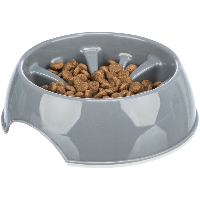 Trixie Slow Feeding różne kolory plastik/TPR 1,4l/25cm spowalniająca jedzenie